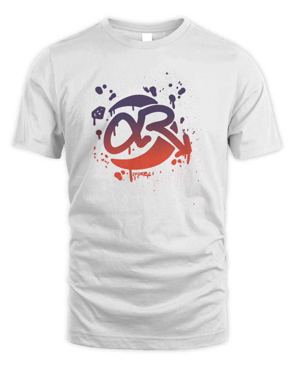 Alpharad Merch Graffiti Gradient Logo Shirt