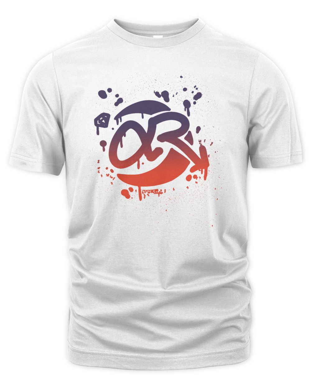 Alpharad Merch Graffiti Gradient Logo Shirt