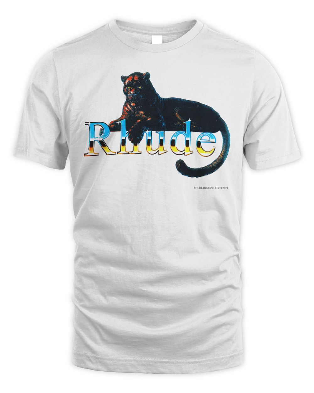 Rhude Clothing Leopard Shirt