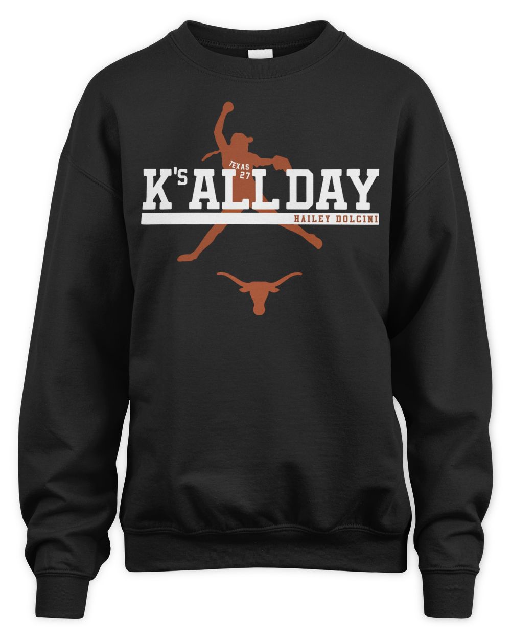 Texas Softball Hailey Dolcini K's All Day Shirt