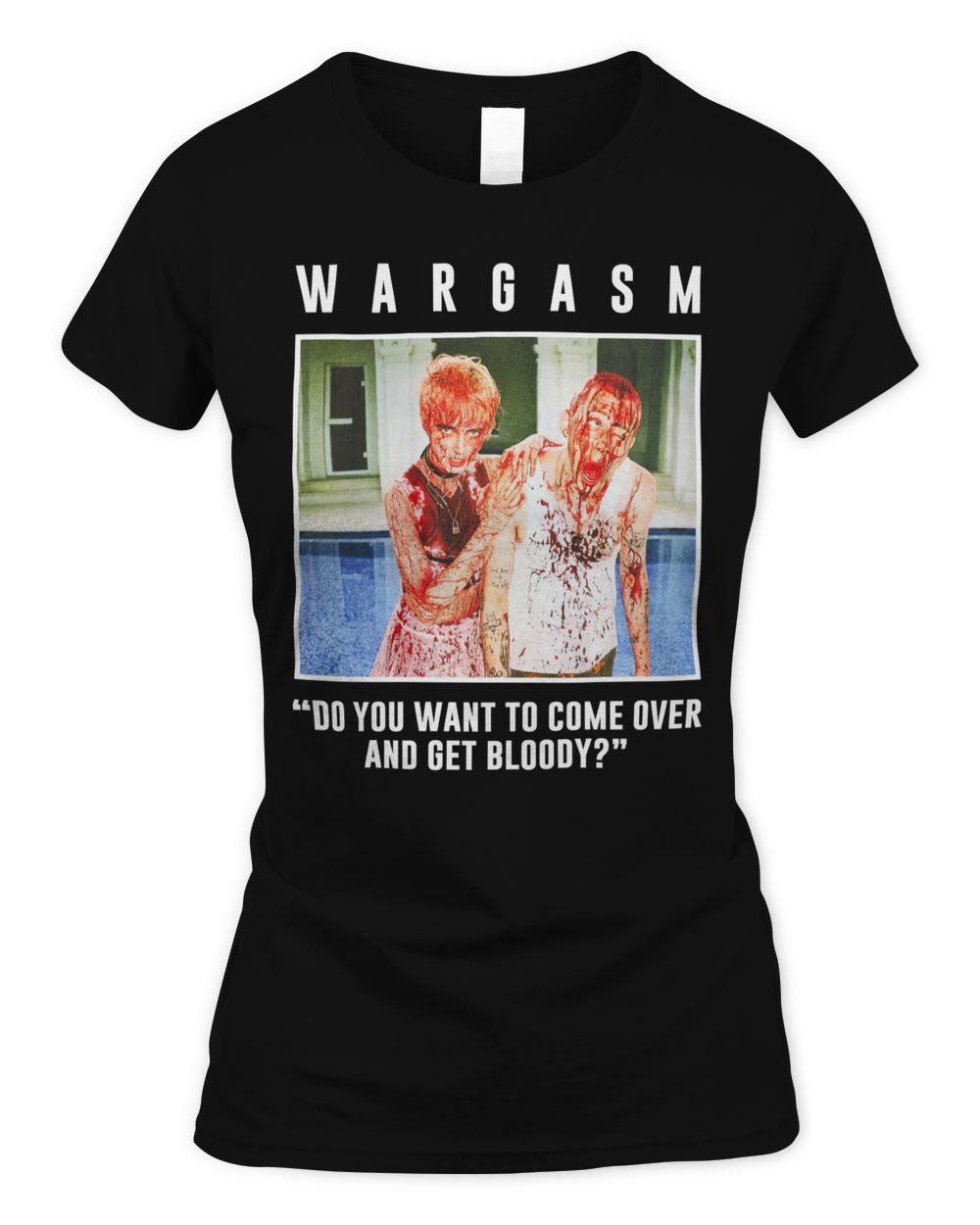Wargasm Merch the Bloody Shirt