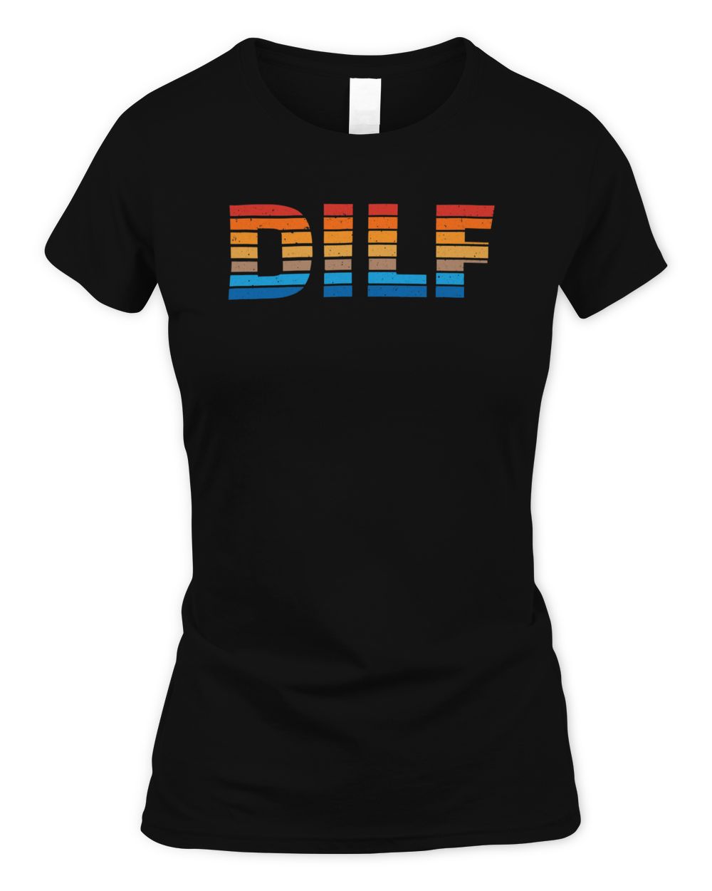 Happy Fathers Day 2021 Dilf Funny Adult Men's Dad Shirt