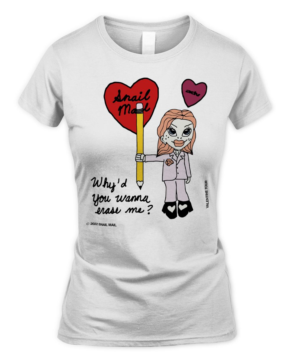 Snail Mail Merch Erase Me Shirt