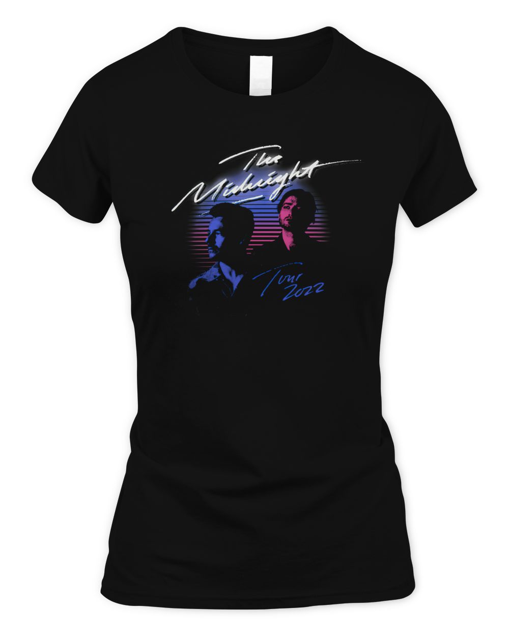 The Midnight Merch 2022 Tour Portrait Shirt