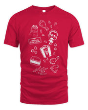Kfc Merch Chicken Scribble Shirt