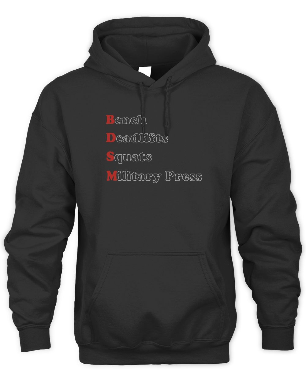 Raskol Apparel Bench. Squat. Deadlift. Military Press. Shirt