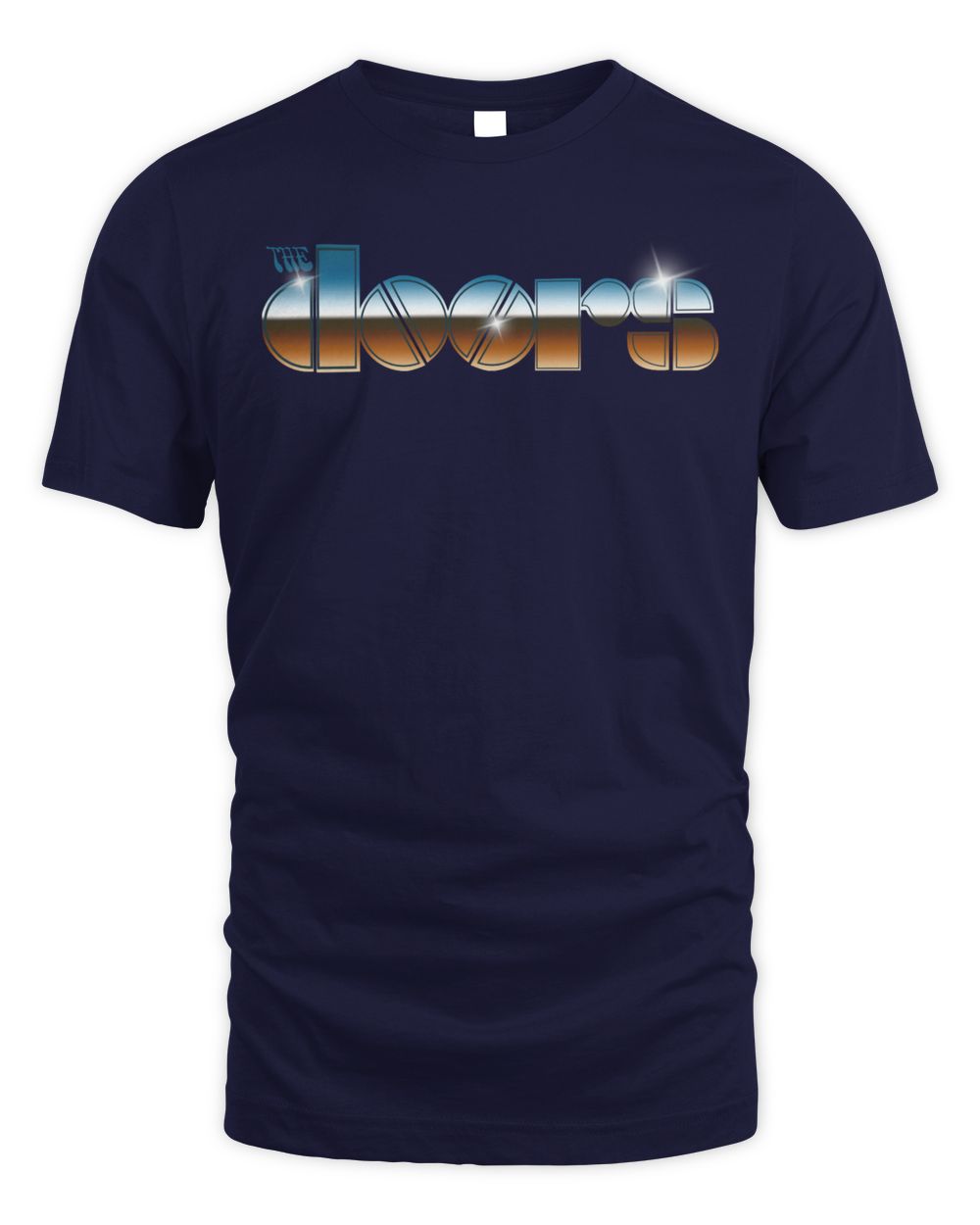 Doors Merch Fitted Chrome Logo Shirt