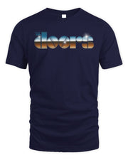 Doors Merch Fitted Chrome Logo Shirt
