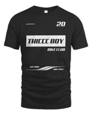 Thiccc Boy Merch Bike Club T-Shirt