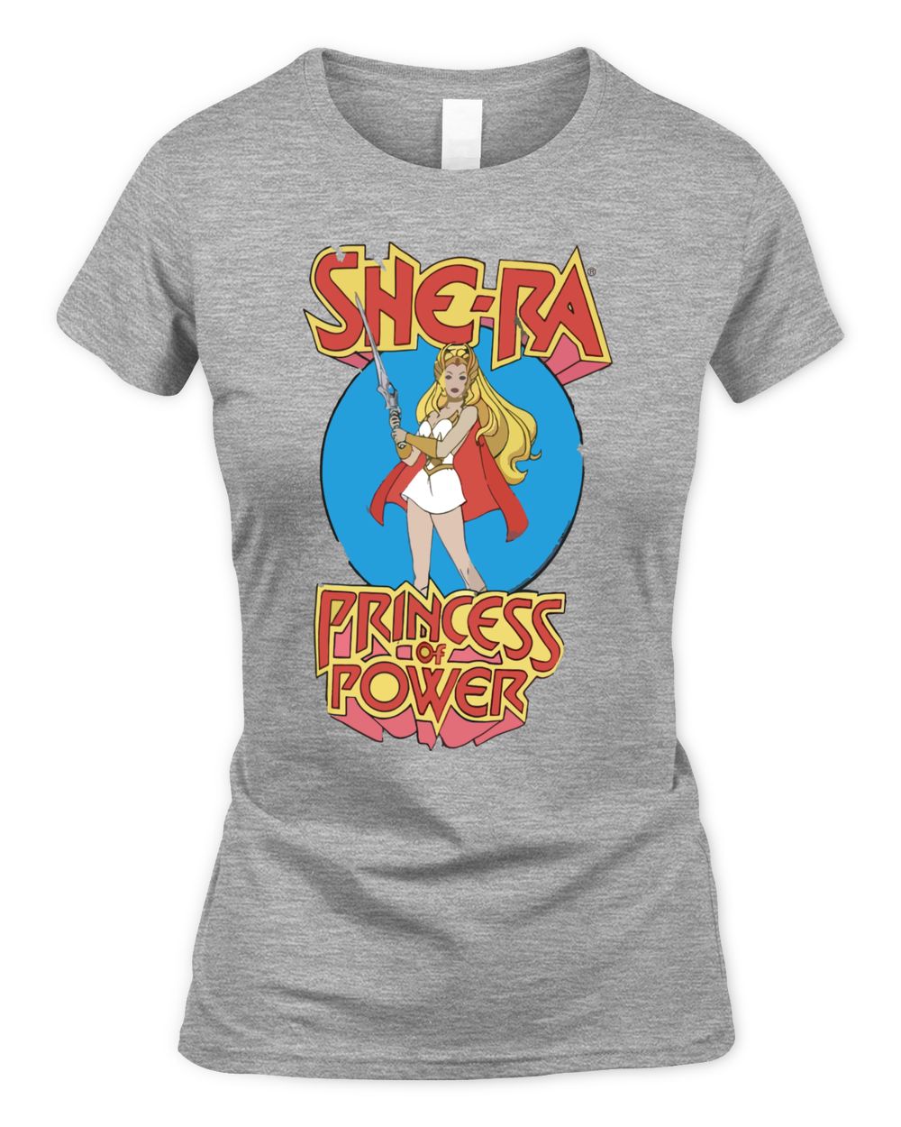 Truffle Shuffle Merchandise She-Ra Princess Of Power Fitted Shirt