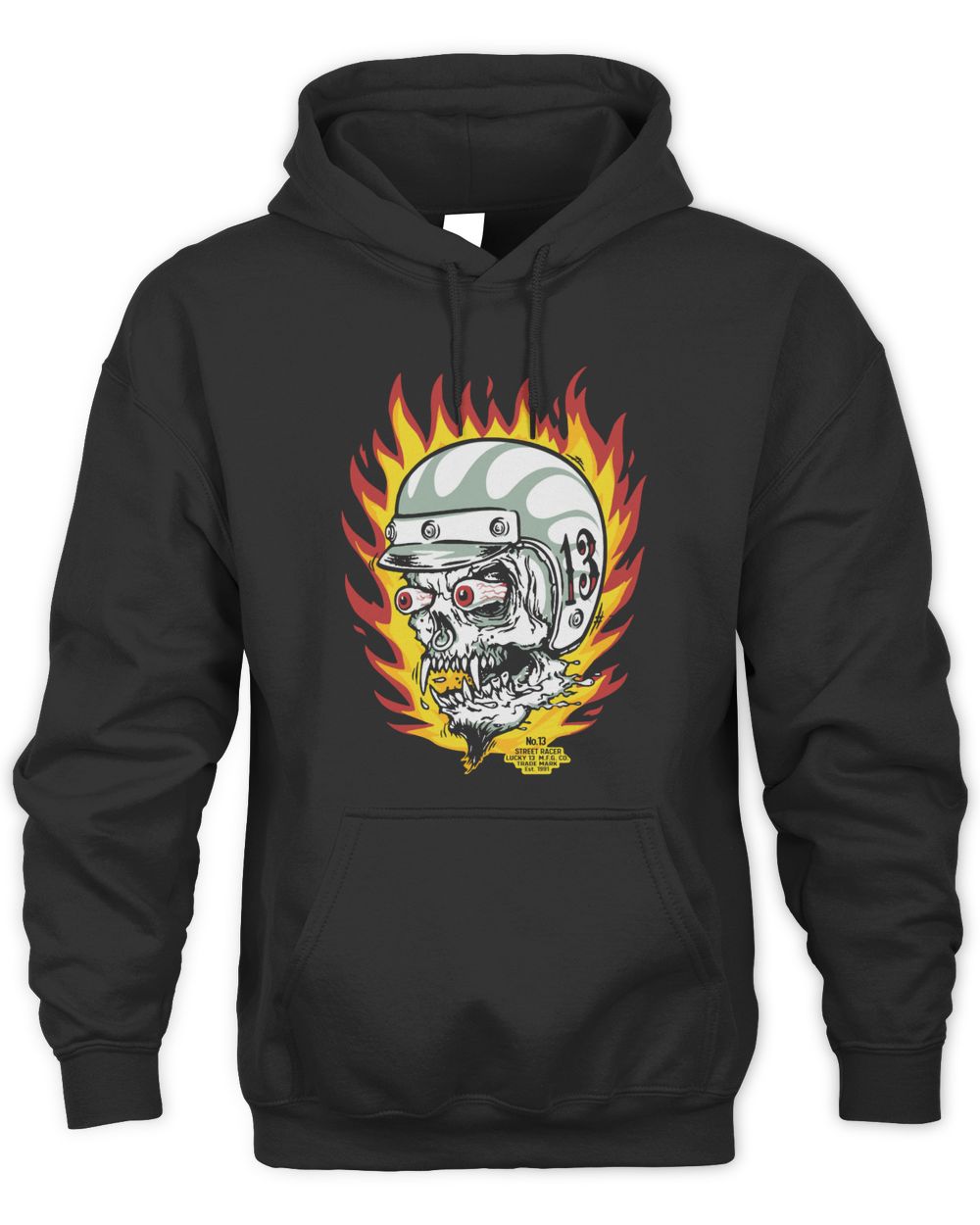 Lucky 13 Clothing Flame Racer Shirt