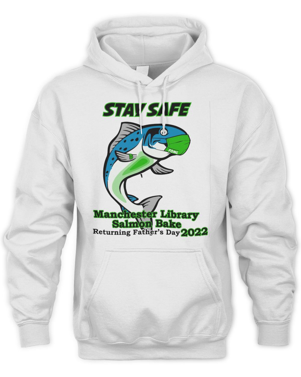 Stay Safe Salmon 2021 Salmon Bake Shirt