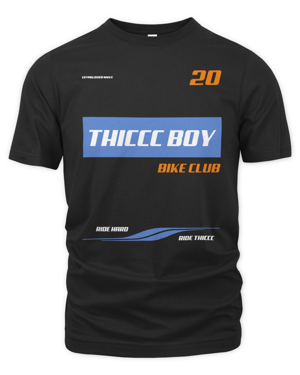 Thiccc Boy Merch Bike Club Shirt