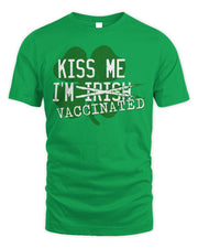 Cincy Shirts Kiss Me I'm Vaccinated Shirt