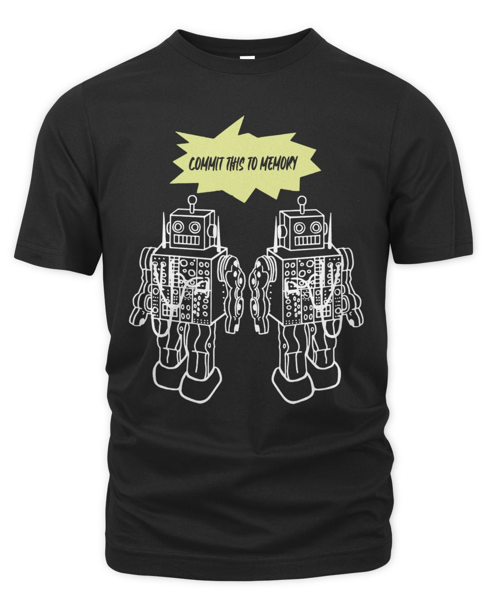 Motion City Soundtrack Merch Commit This To Memory Robot Shirt