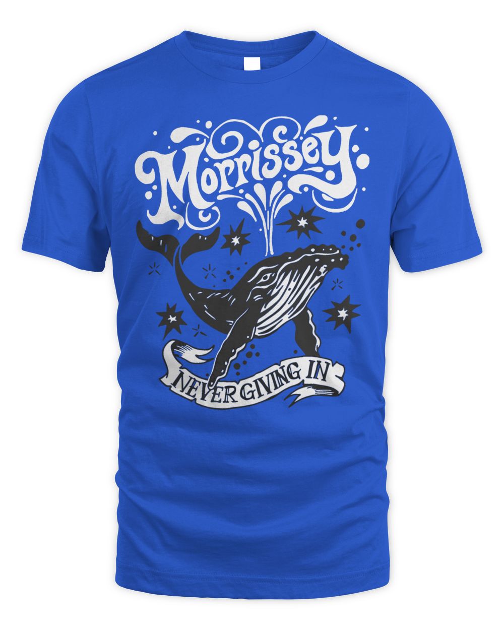 Morrissey Merch Never Giving in Shirt