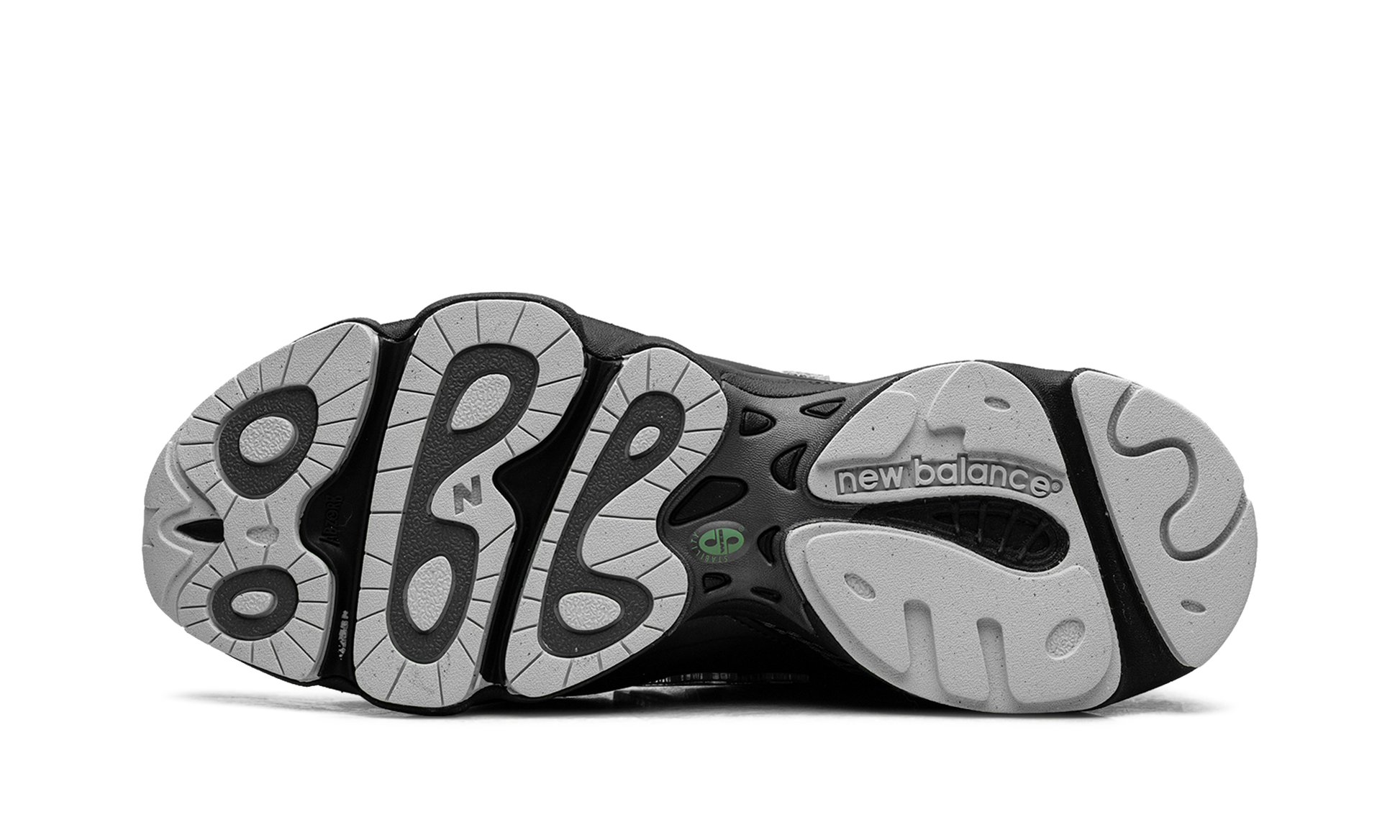 1000 "Dark silver metallic/lime leaf" M1000T
