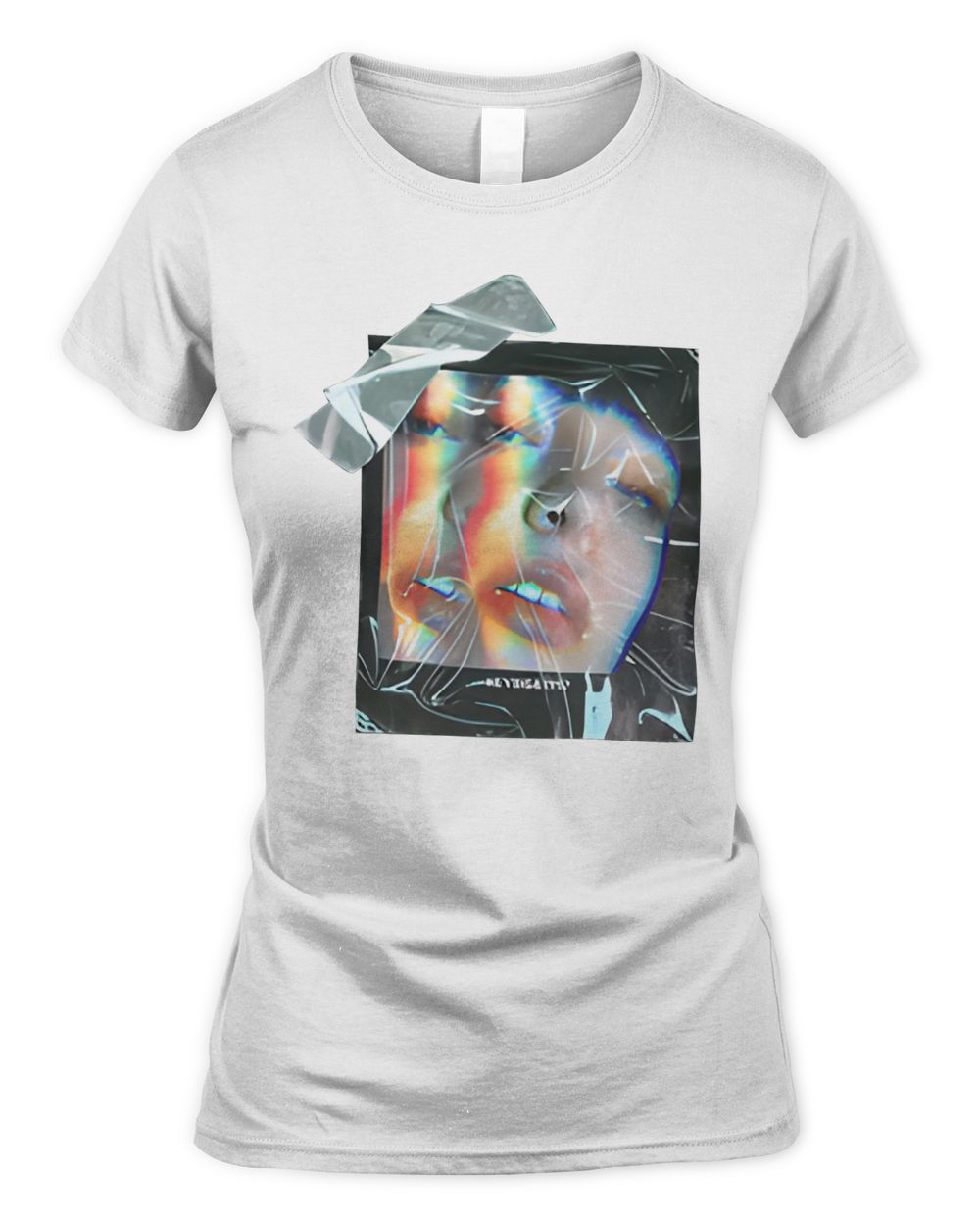 Techwear On Clothing Refracting Face Shirt