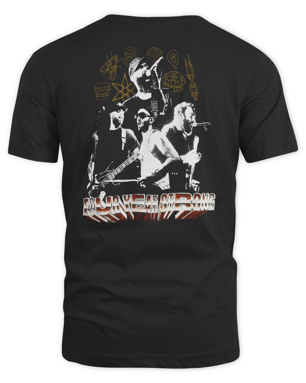 Four Year Strong Merch Brain Pain Deluxe Shirt