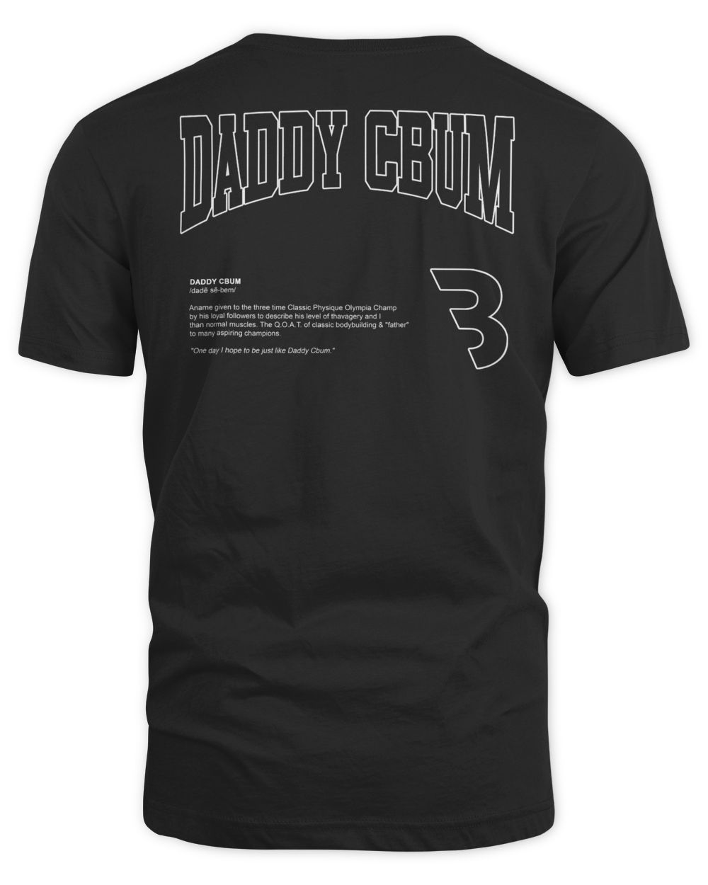 Chris Bumstead Merch Daddy Cbum Shirt