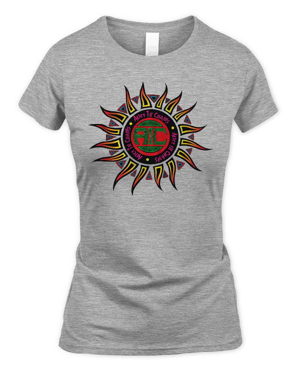 Alice in Chains Merch Sun Logo Shirt