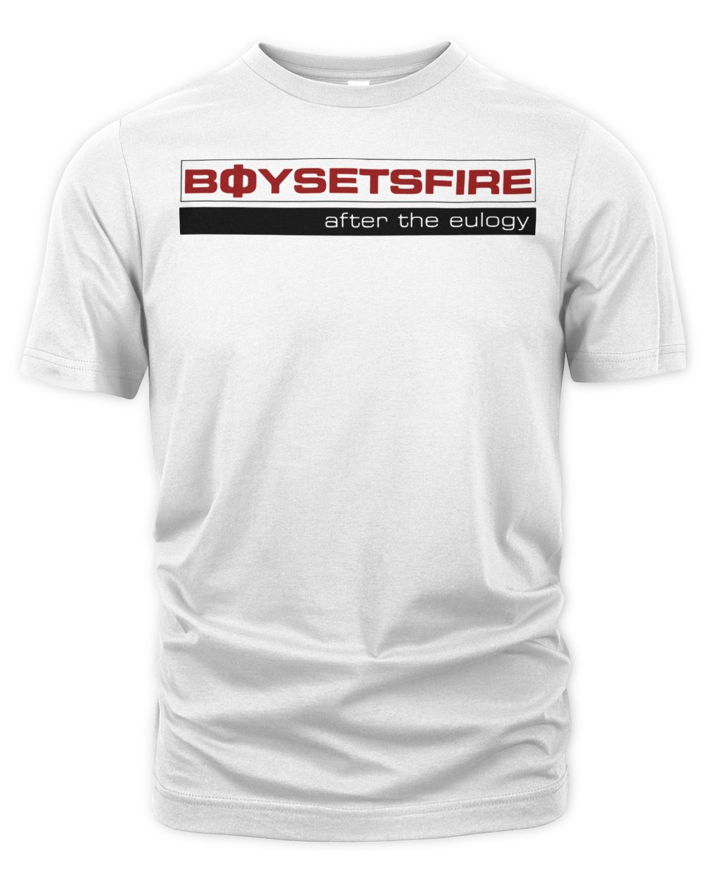Boysetsfire Merch After the Eulogy Shirt