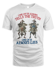 Truffle Shuffle Merchandise Truth Or Lies Ecru Shirt
