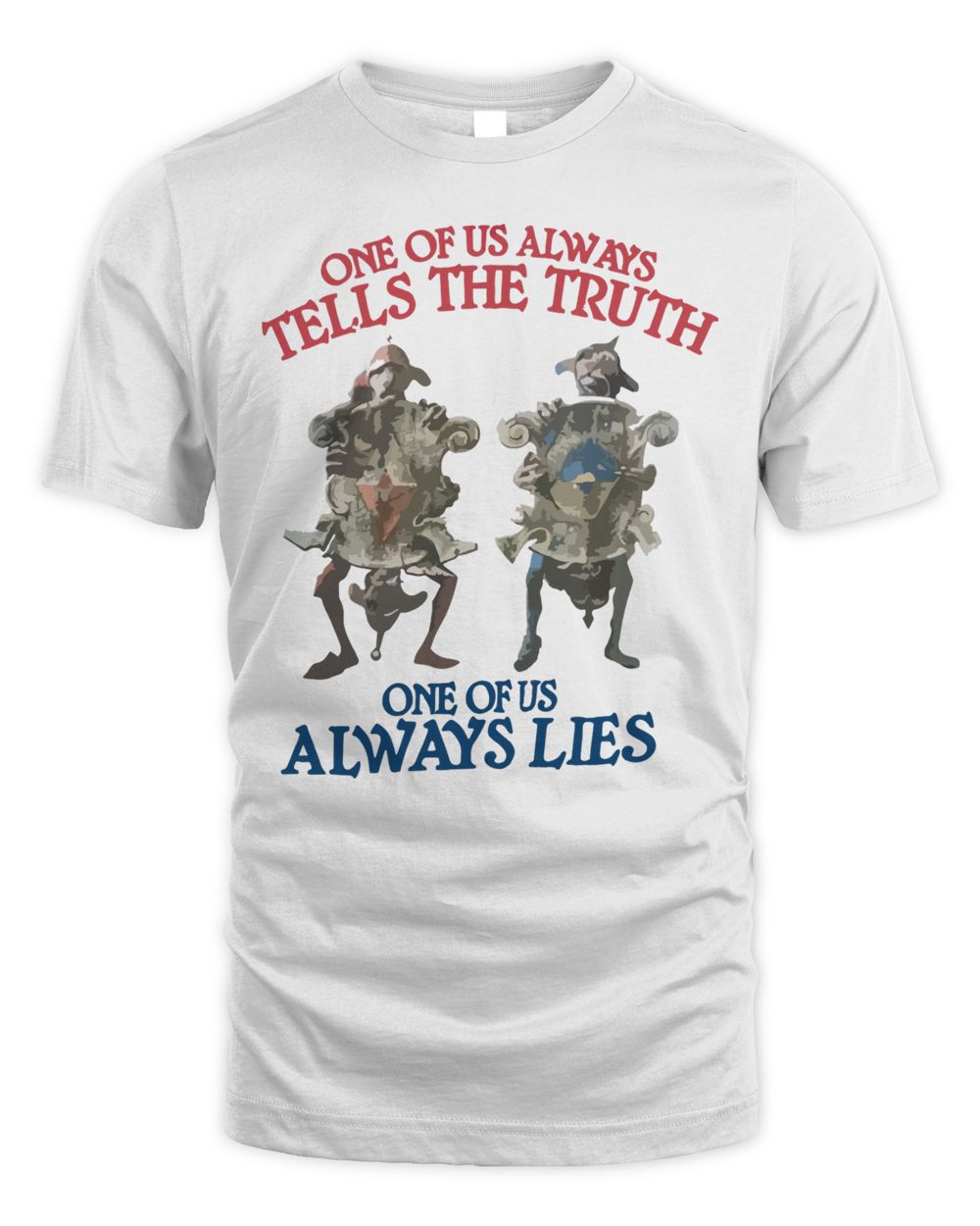 Truffle Shuffle Merchandise Truth Or Lies Ecru Shirt