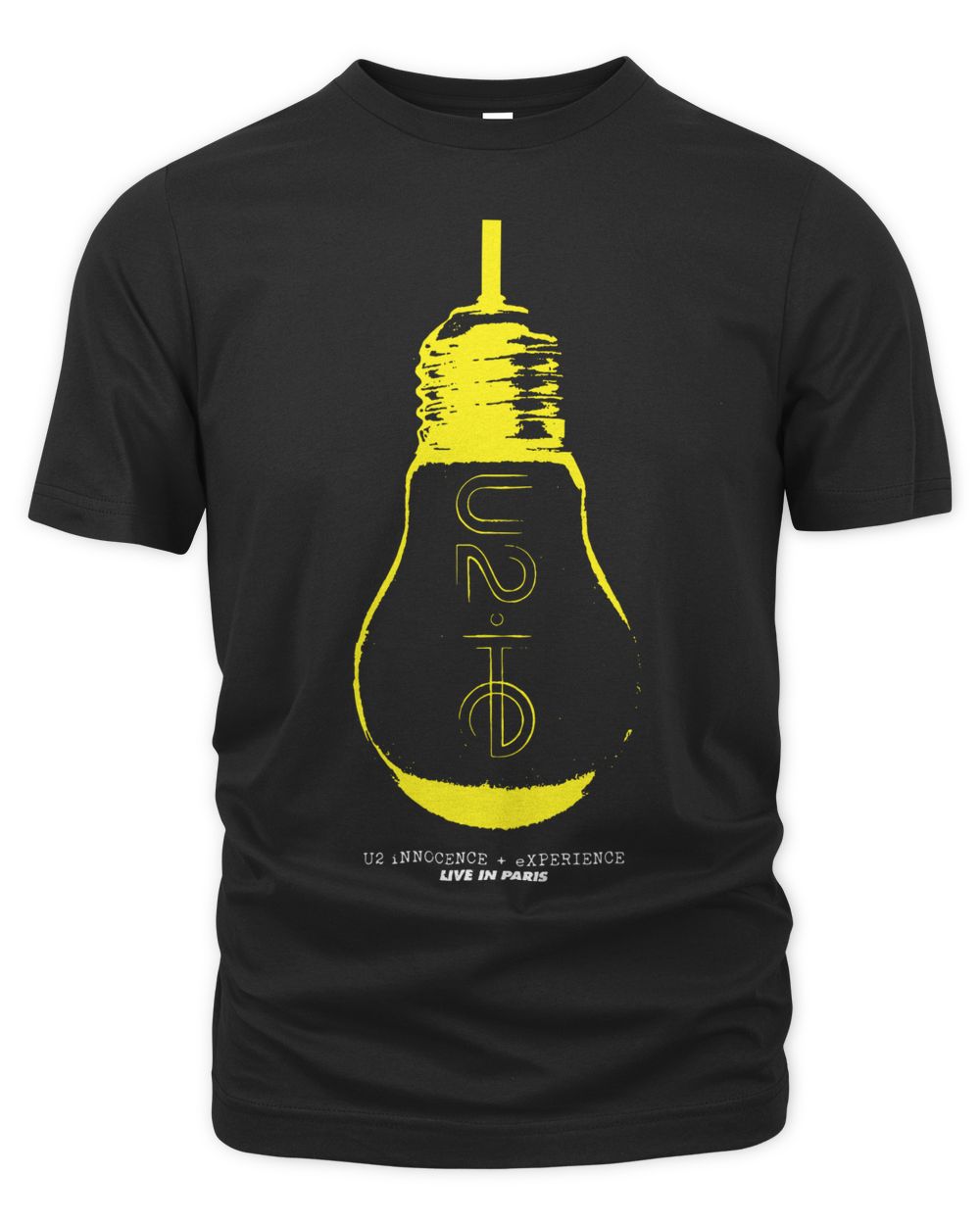 U2 Merchandise IE Lightbulb Shirt