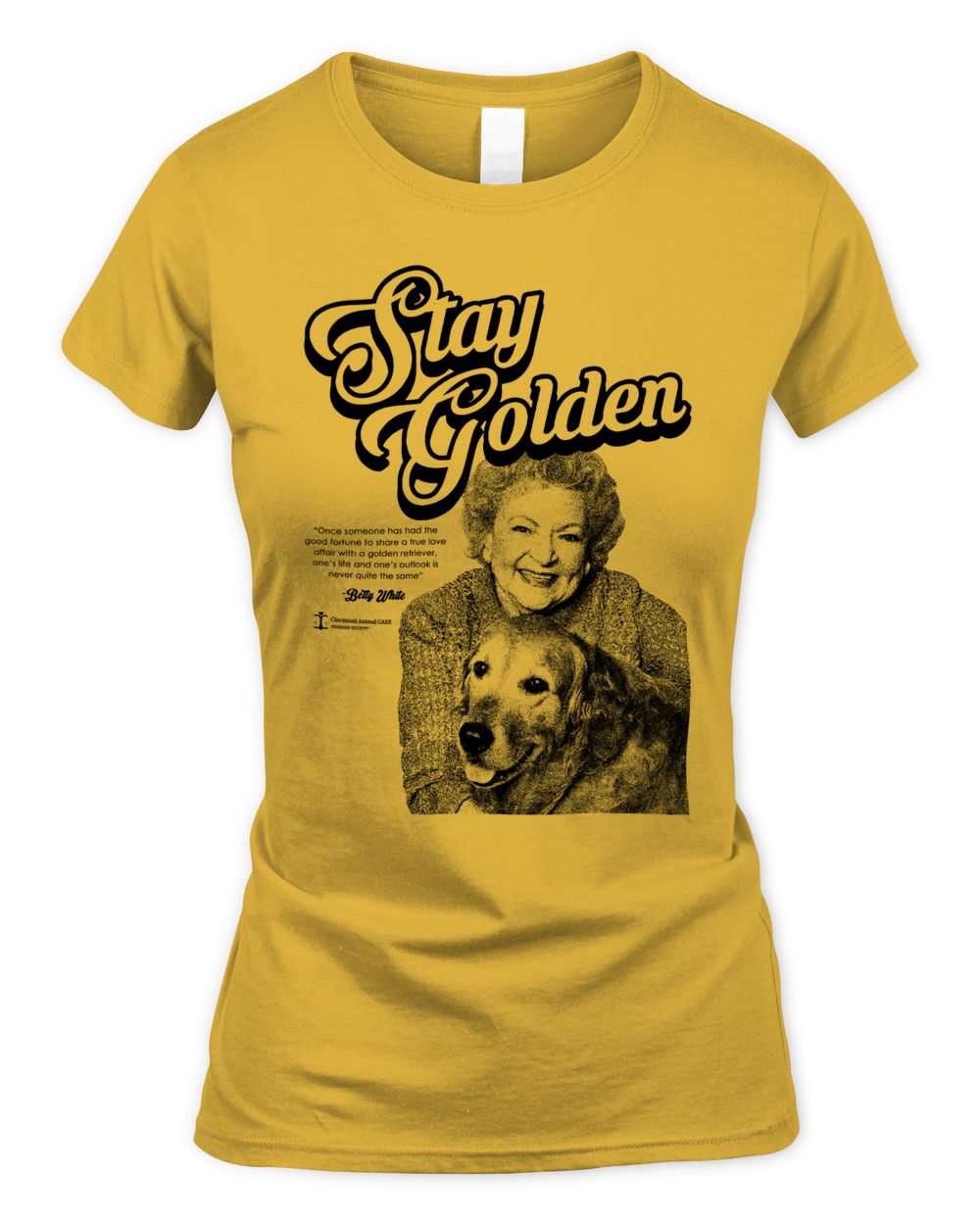 Cincy Shirts Stay Golden Care Shirt