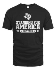 Texas A&m Standing For America Shirt