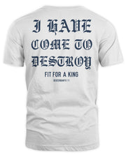 Fit For A King Merch I Have Come To Destroy Ivory Shirt