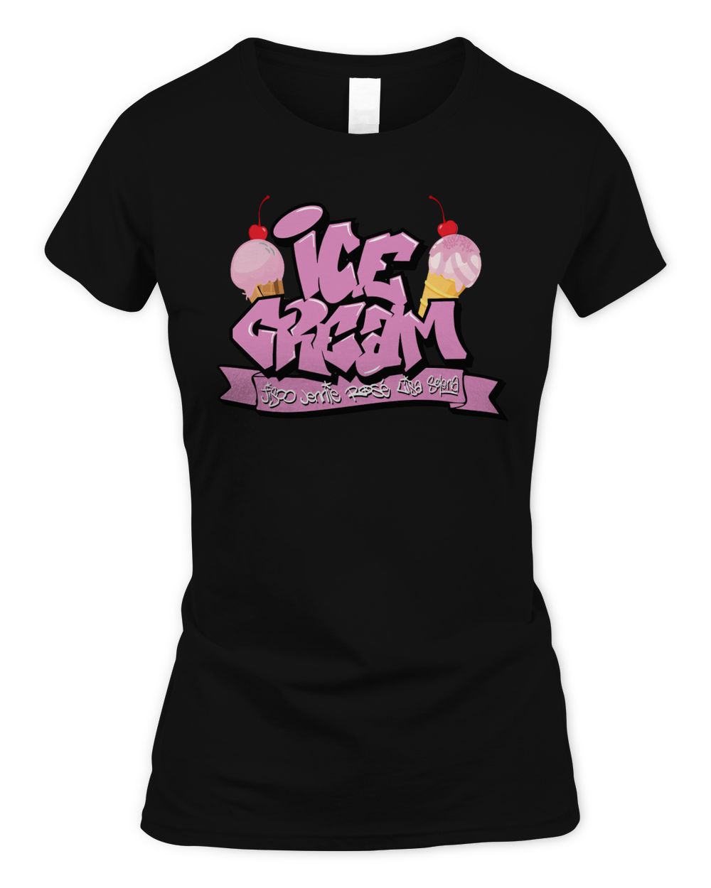 Blackpink Merch Purple Ice Cream Shirt