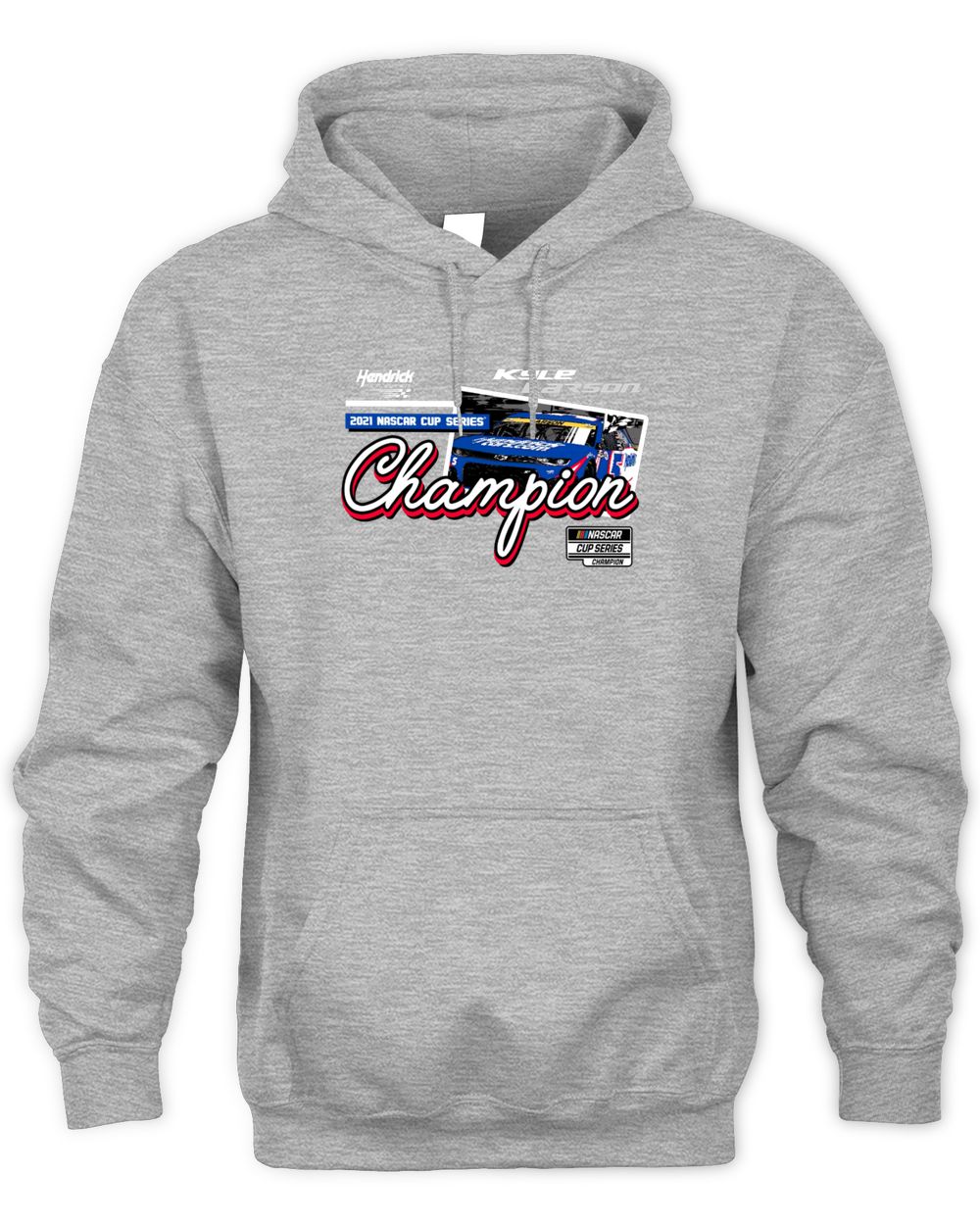 Kyle Larson Hendrick Motorsports Team Collection 2021 Cup Series Champion Vintage Car T-Shirt