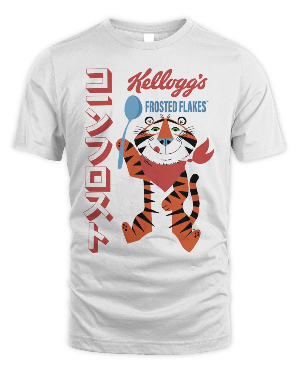 1950s Tony the Tiger Japanese Frosted Flakes Cereal Kanji Shirt