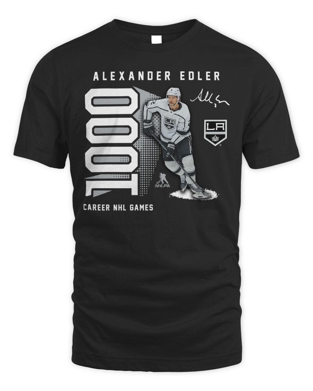 Alexander Edler Kings 1000 Career Games Shirt