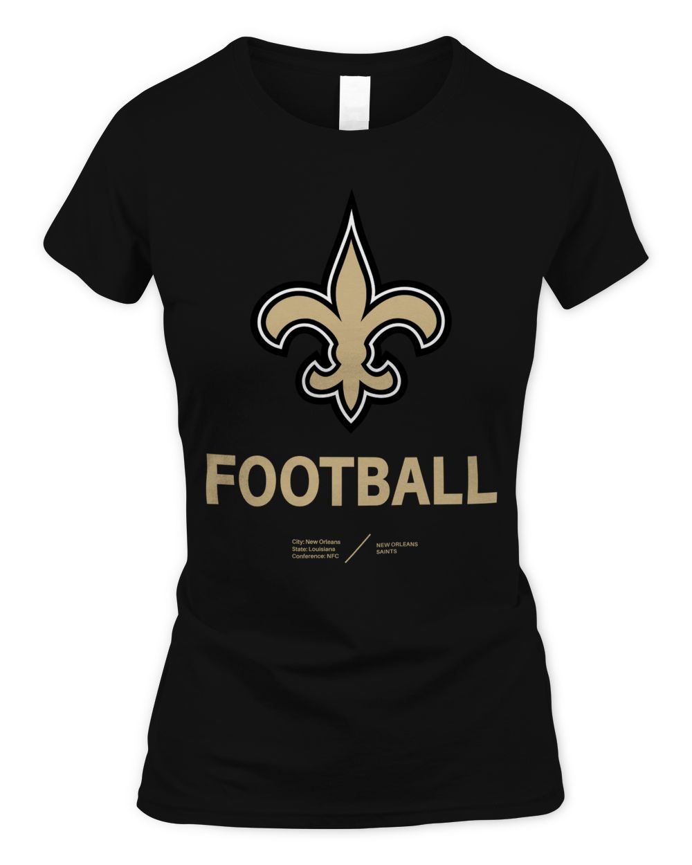 Saints Merch the Saints Sideline Infograph Performance Shirt