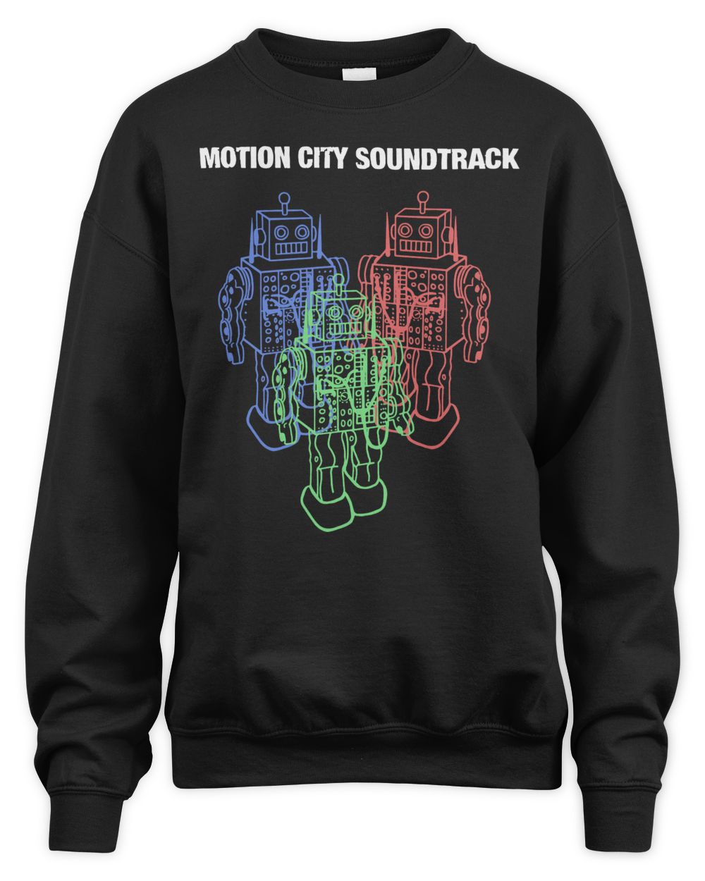Motion City Soundtrack Merch Robot Trio Shirt