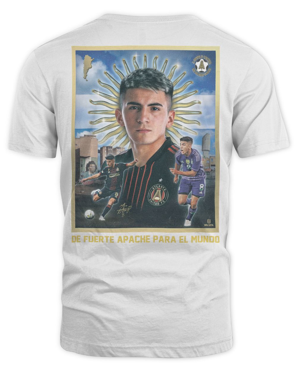 Thiago Almada Atlanta United FC De Fuerte Apache Para El Mundo Shirt