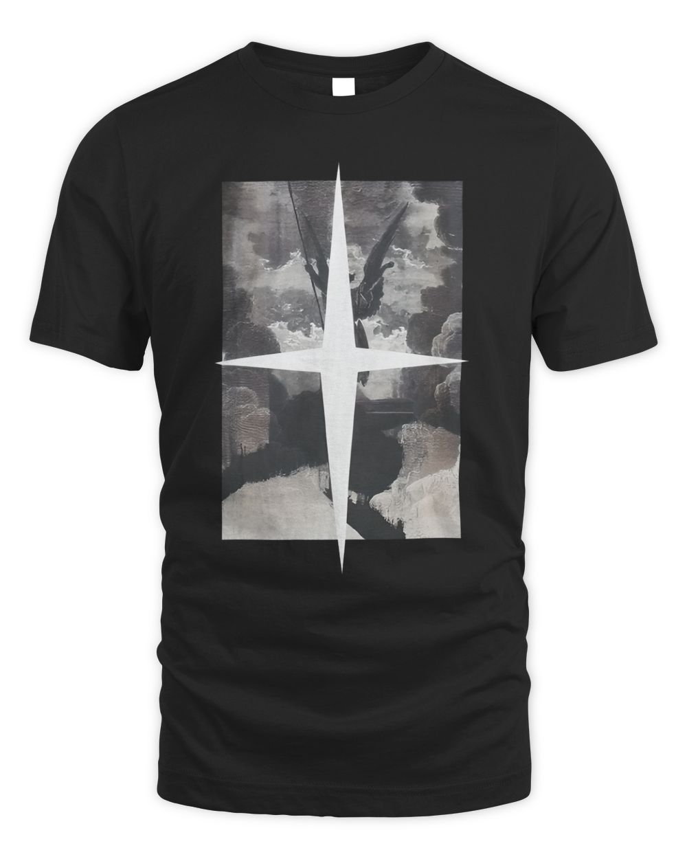Techwear On Clothing Angel Cross Graphic Shirt