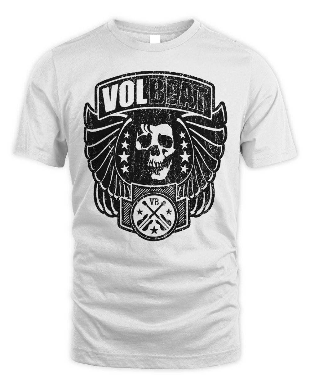 Volbeat Merch Skull Shirt