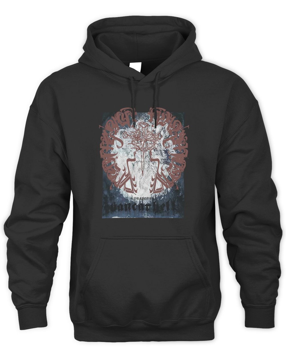 Techwear On Clothing Dark Graffiti Shirt