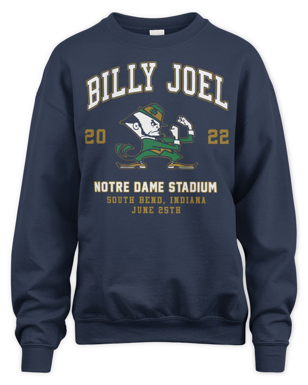 Billy Joel Merch Notre Dame Event Shirt