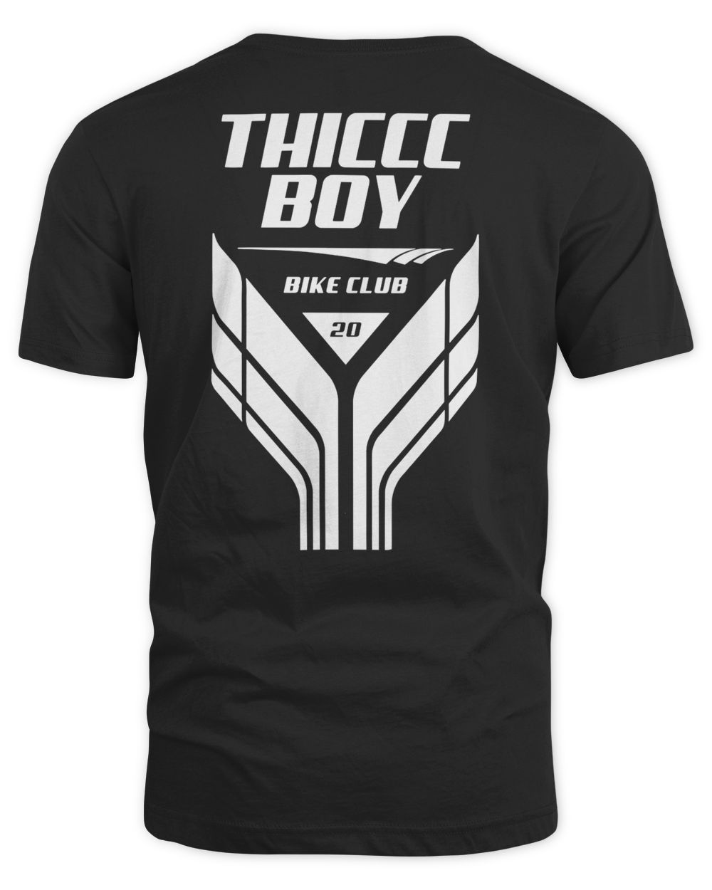 Thiccc Boy Merch Bike Club T-Shirt
