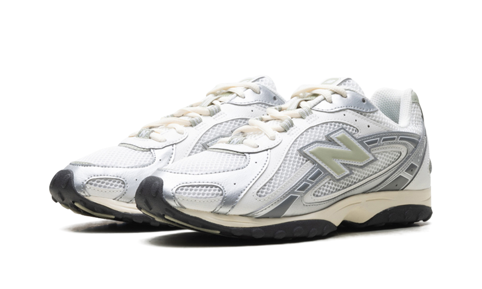 204l "Silver metallic / sage green" U204LSWB