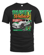 Rusty Wallace Checkered Flag '89 NASCAR Cup Series Champion Shirt