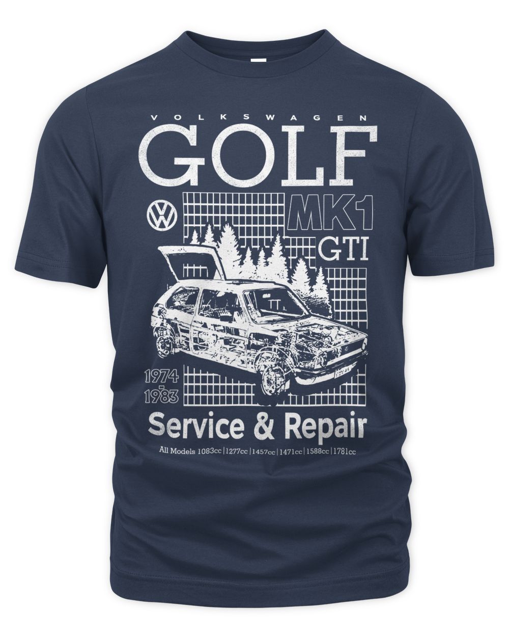 Peacocks Clothing Vw Golf Shirt