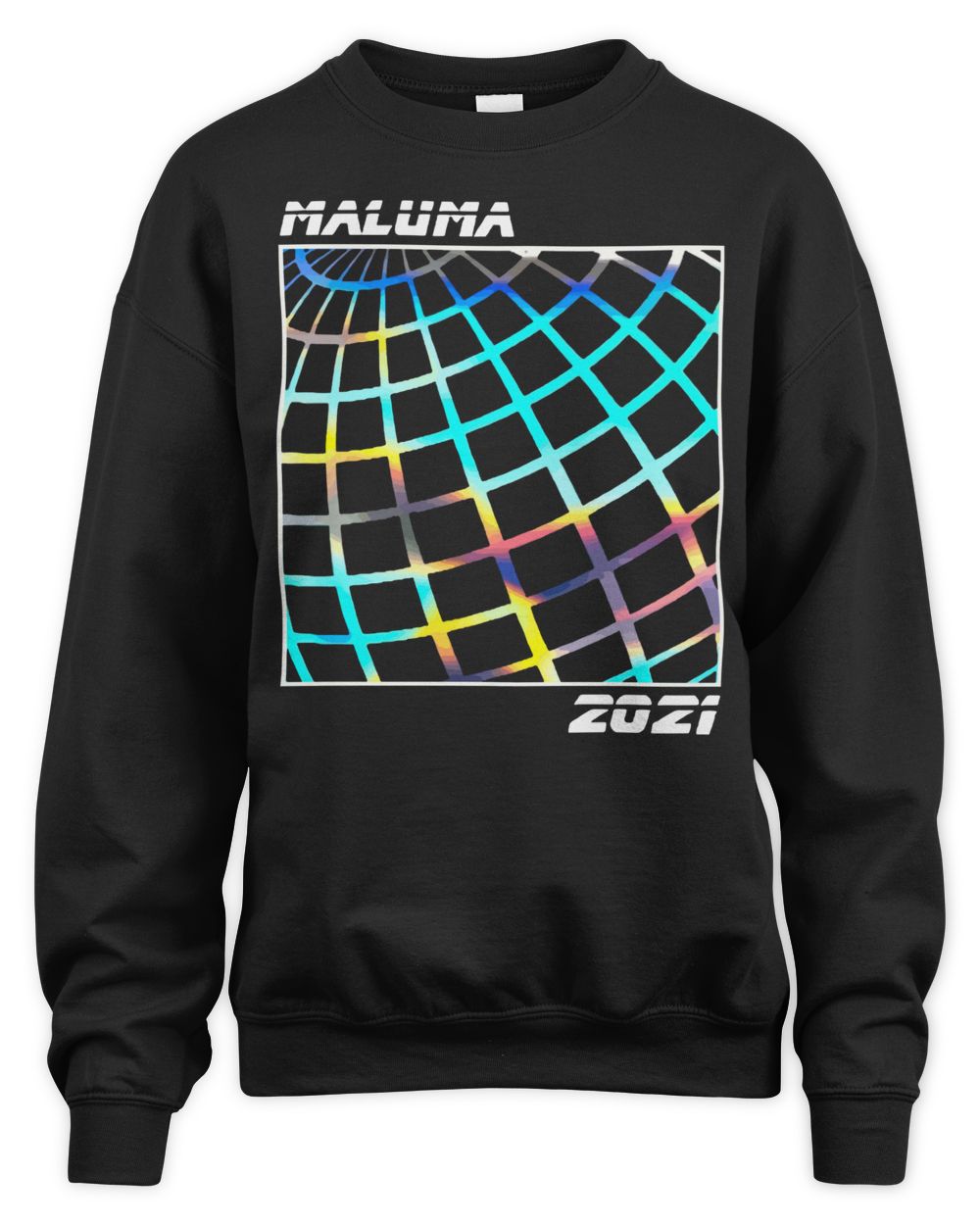Maluma Merch World Tour Iridescent Foil Tour Shirt