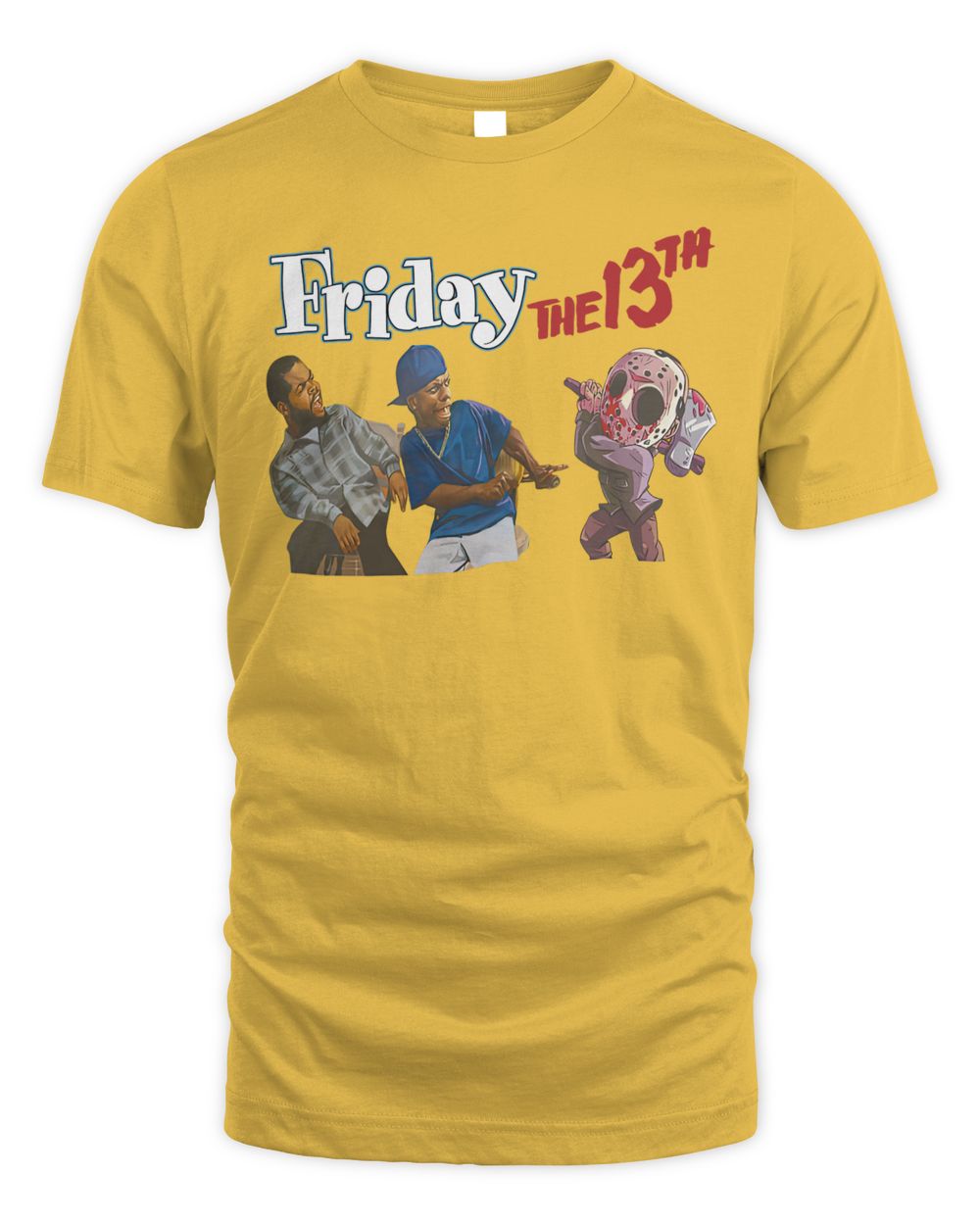 Melanin Apparel Friday the 13th Craig Smokey Jason Shirt
