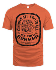 Cincy Shirts Cincinnati Football Ice Cold Brrrrr Shirt